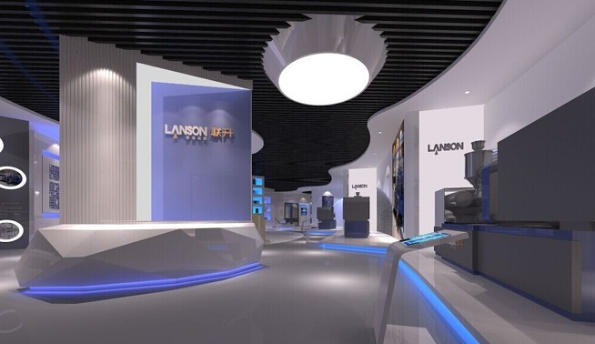 广场v广场效果图德基展厅建筑设计图片